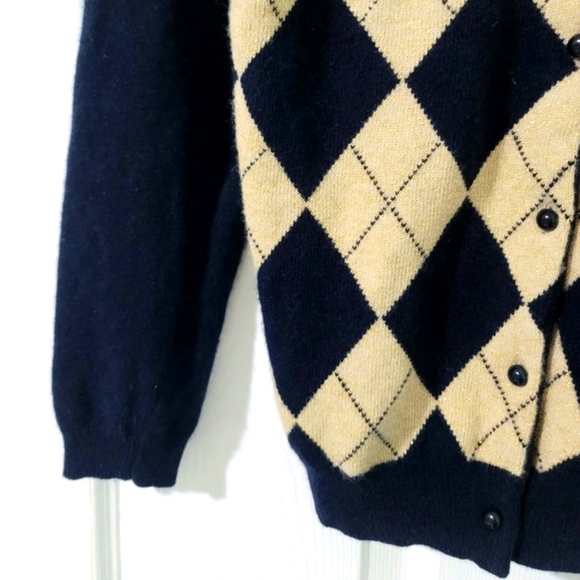 J Crew Women's Button-Down Shimmery Wool Cashmere Blend Cardigan Sweater Size S - Picture 6 of 12